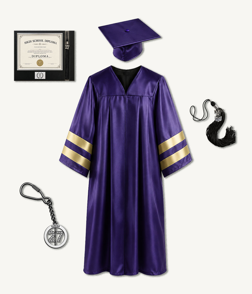 Hiram High Cap & Gown Package