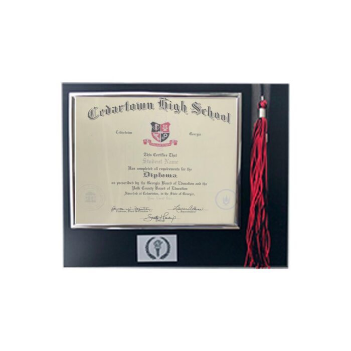 Cedartown Diploma Tassel Display