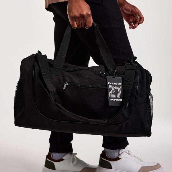 Duffle Bag with Luggage tag - Image 3