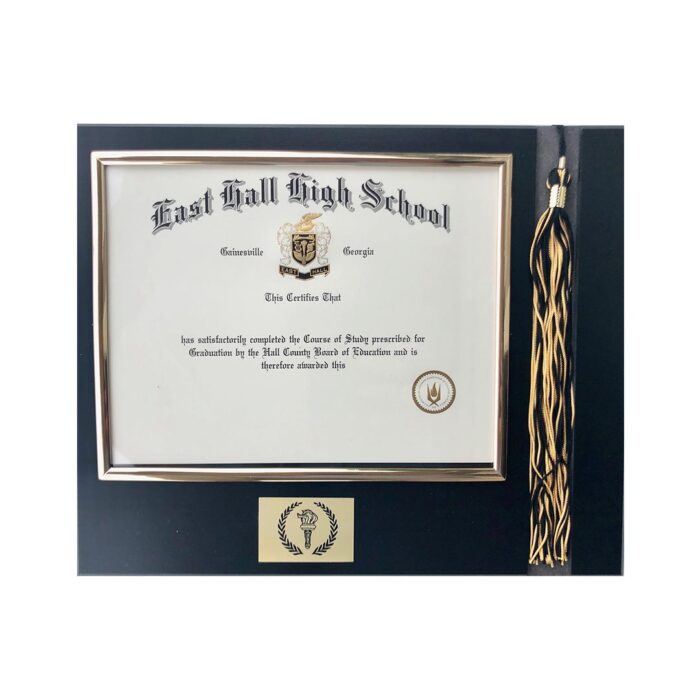 East Hall Diploma Tassel Display