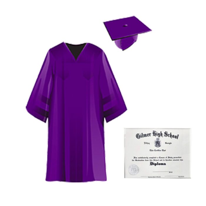 Gilmer Cap, Gown, & Tassel