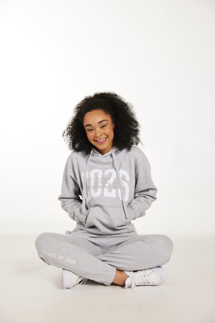 Twill-Detailed Embroidered Hoodie - Image 5
