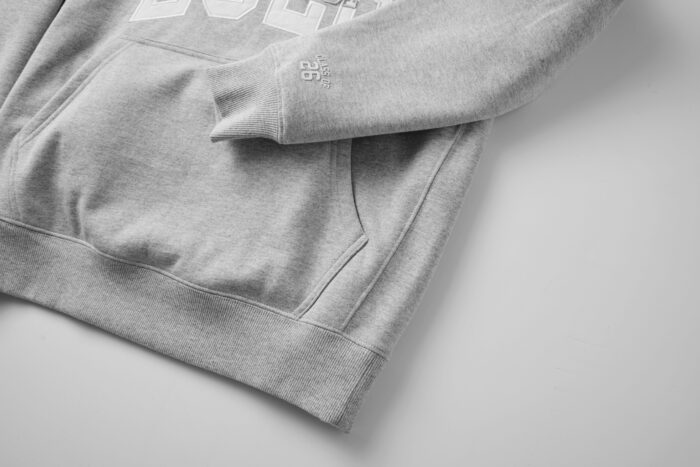 Twill-Detailed Embroidered Hoodie - Image 2