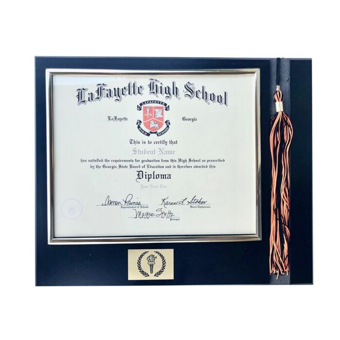 Lafayette Diploma Tassel Display