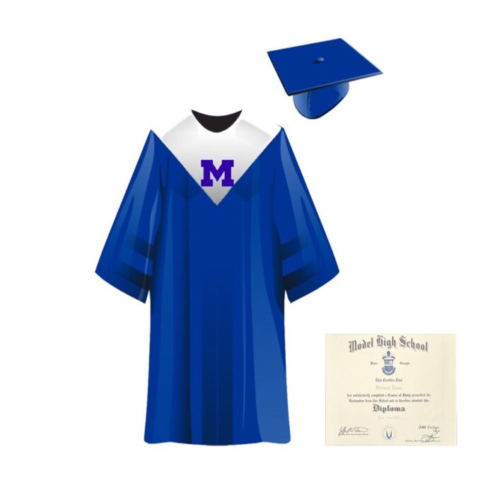Model Cap, Gown, & Tassel