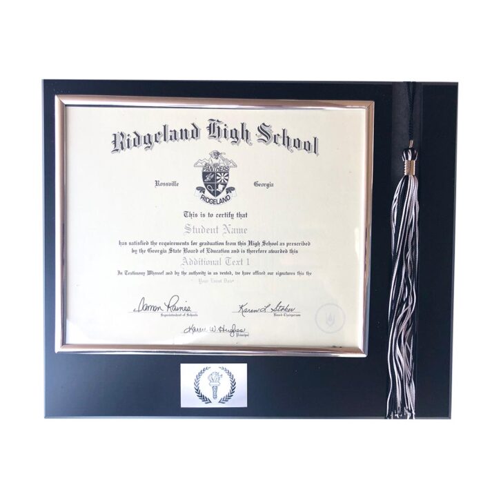 Ridgeland Diploma Tassel Display