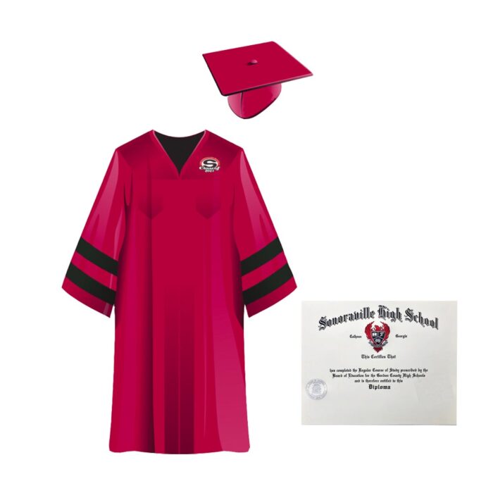 Sonoraville Cap, Gown, & Tassel