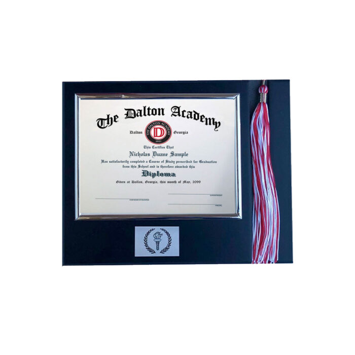 The Dalton Academy Diploma Tassel Display