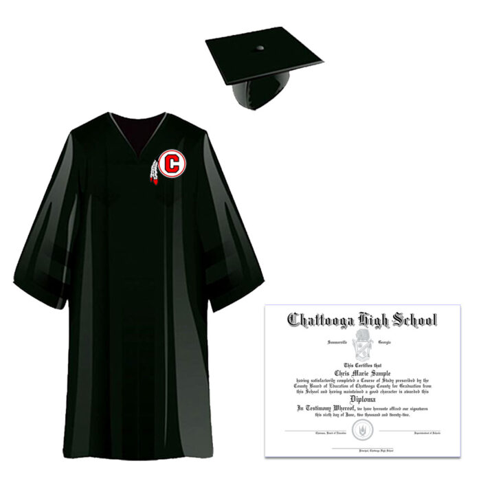 Chattooga Cap, Gown, & Tassel