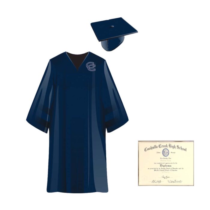 Coahulla Cap, Gown, & Tassel