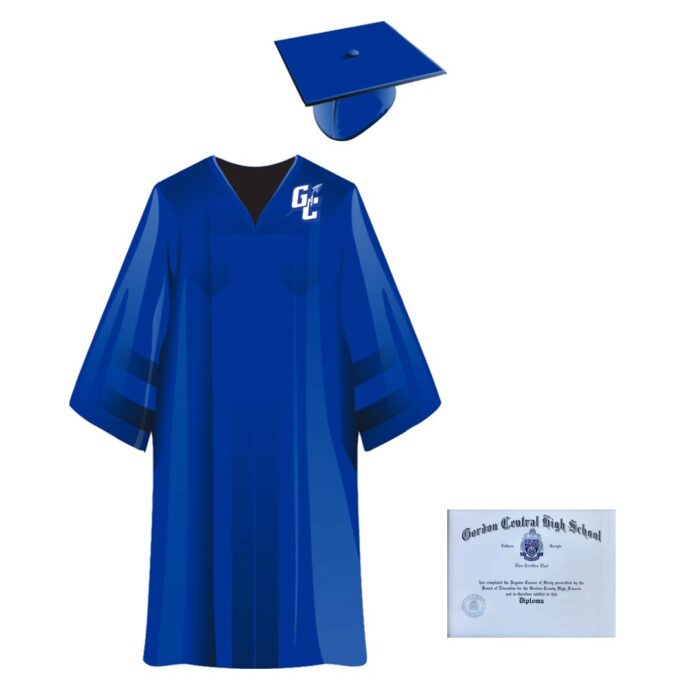 Gordon Central Cap, Gown, & Tassel