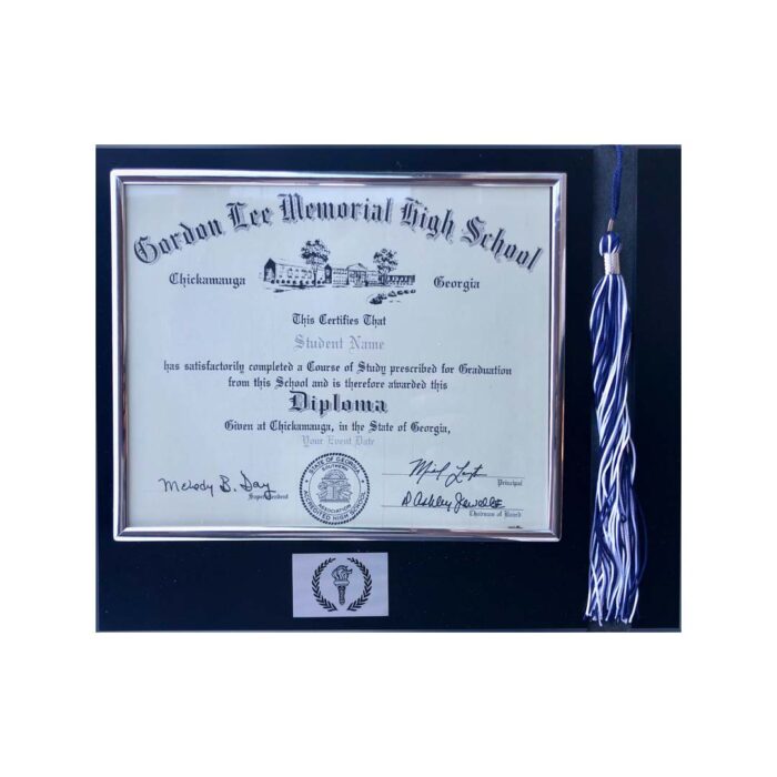 Gordon Lee Diploma Tassel Display