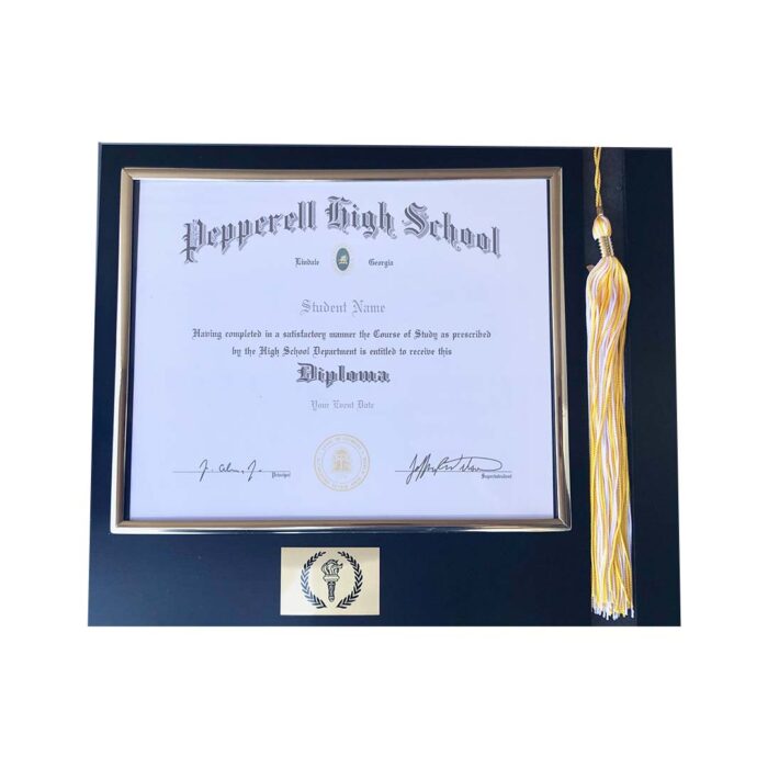 Pepperell Diploma Tassel Display