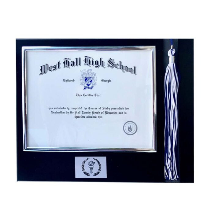 West Hall Diploma Tassel Display
