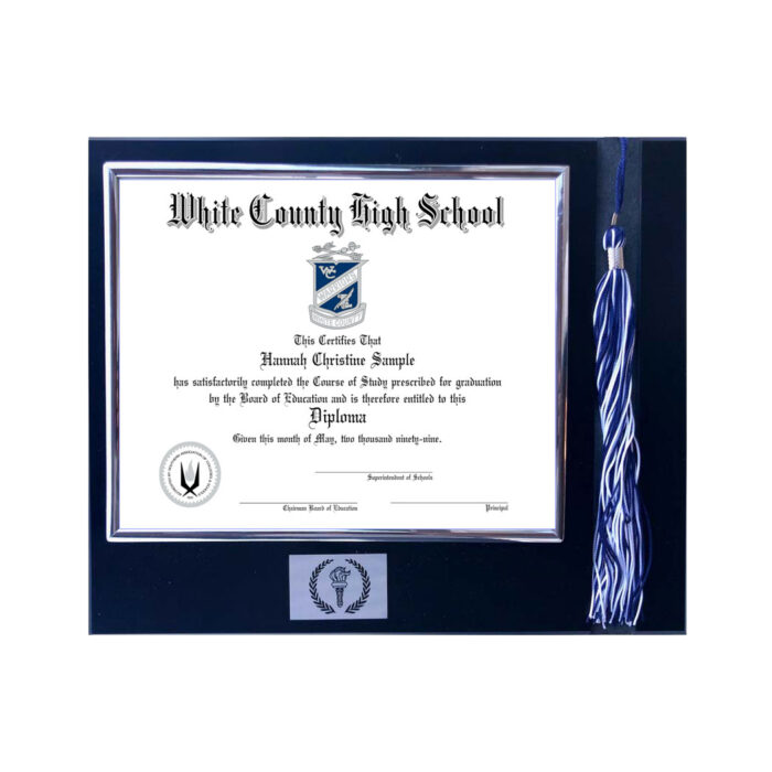 White County Diploma Tassel Display